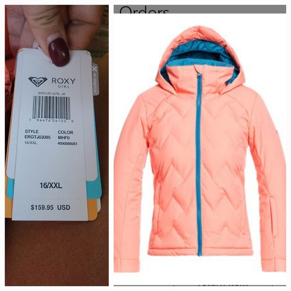 Girls winter jacket